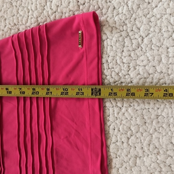 Calvin Klein Short Sleeve Textured Top/Blouse Size XL - Picture 5 of 8